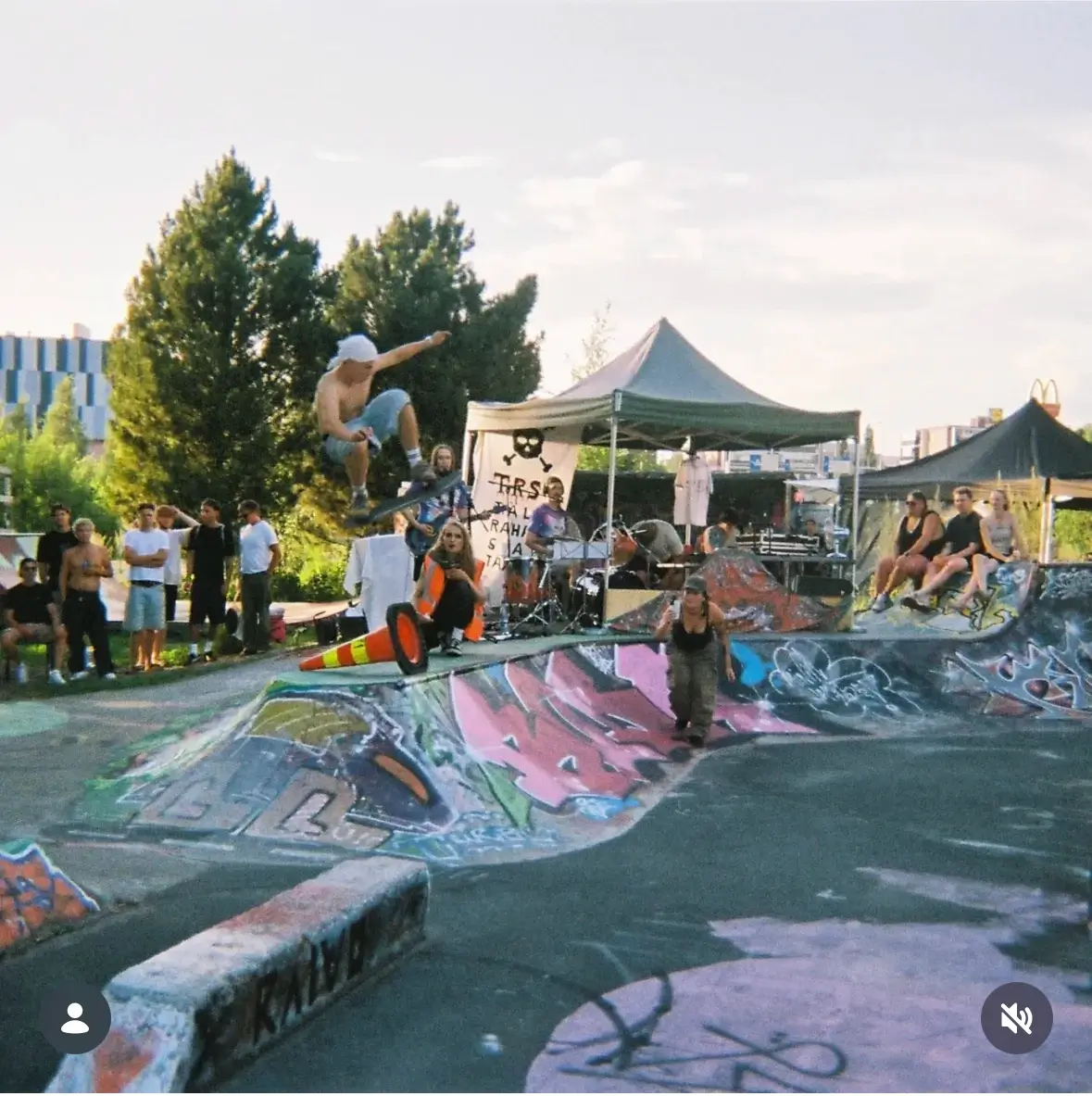 Skeittijamit BikeFestissä Hämeenlinnassa